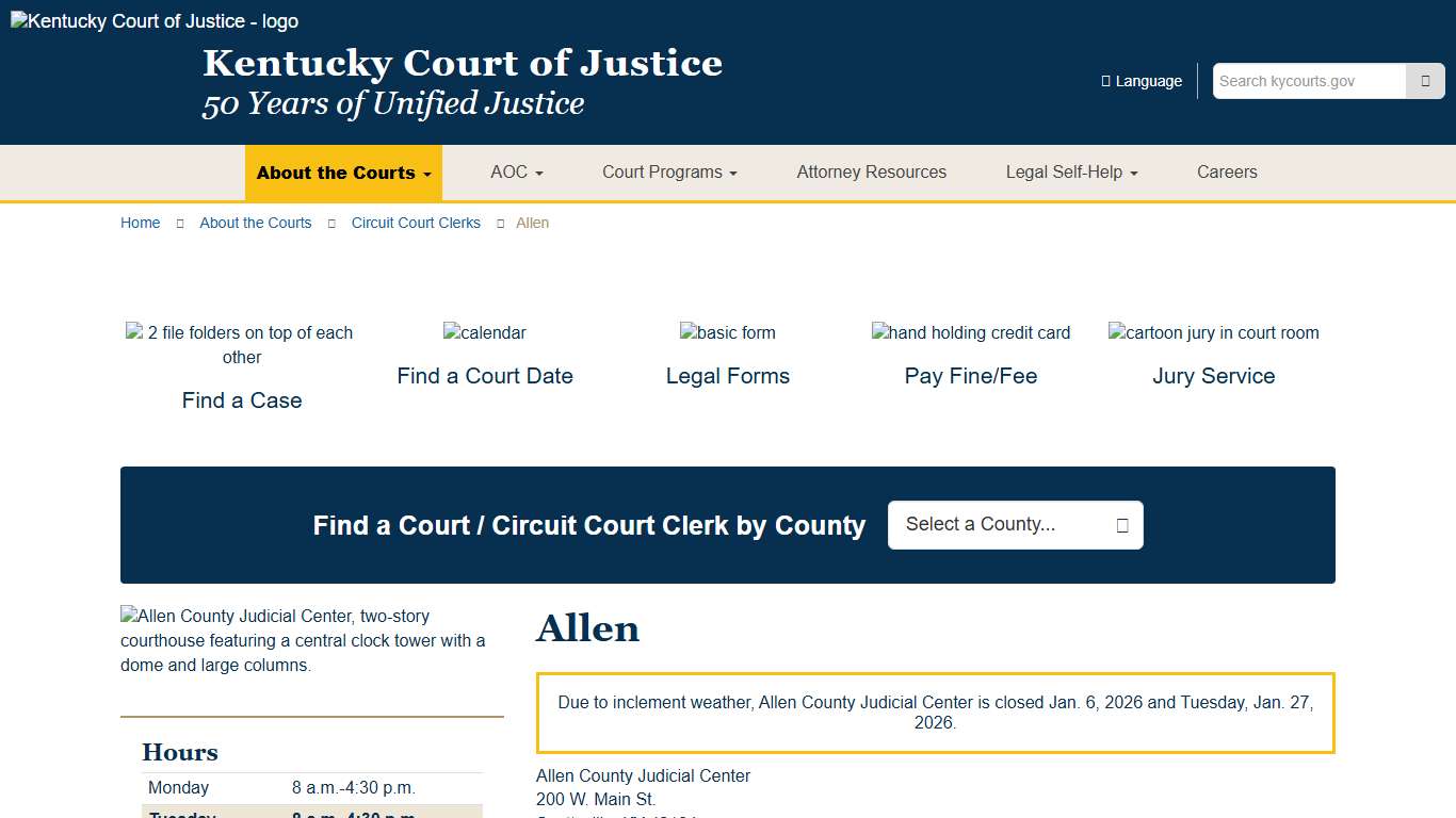 Allen - Kentucky Court of Justice
